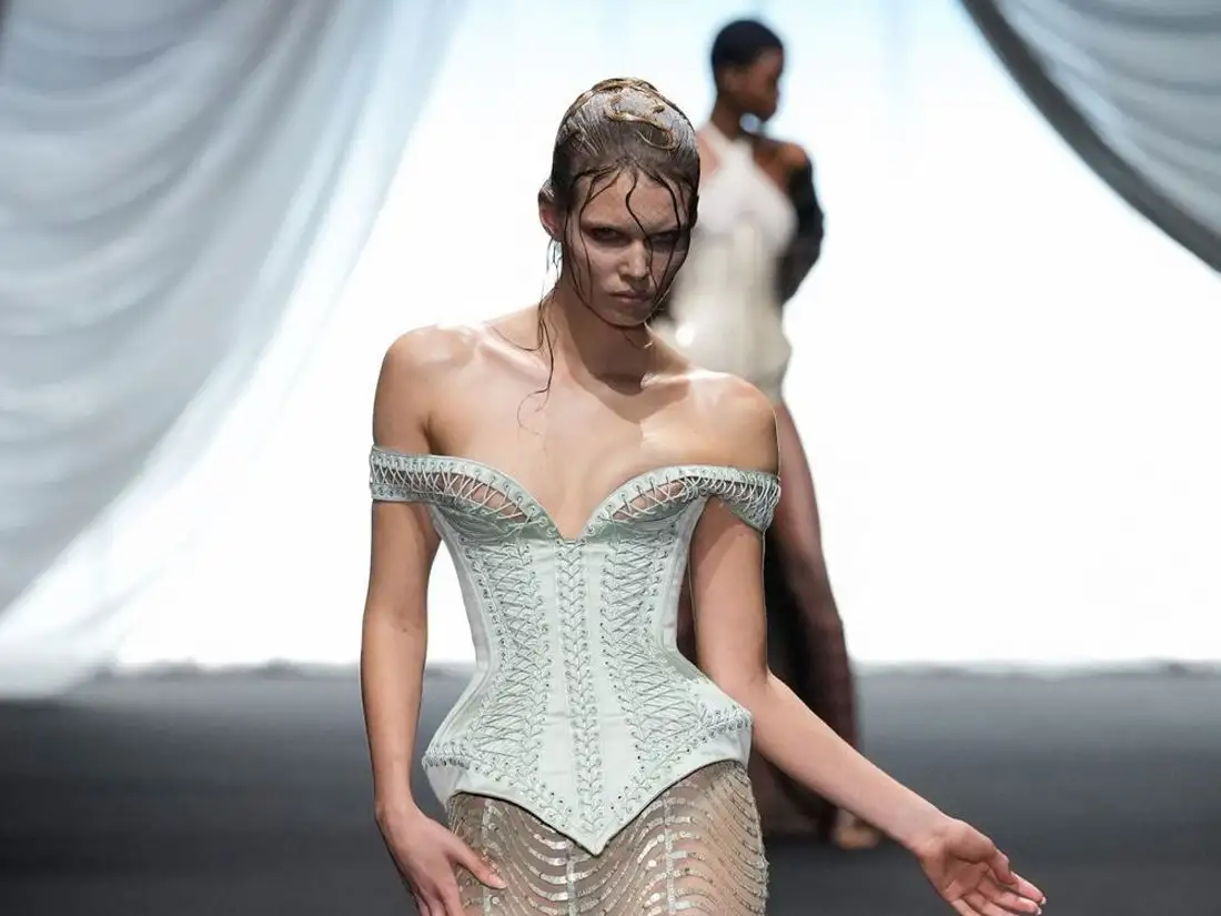 Jean Paul Gaultier&rsquo;s Spring-Summer 2025 Haute Couture collection, designed in collaboration with the creator Ludovic de Saint Sernin
