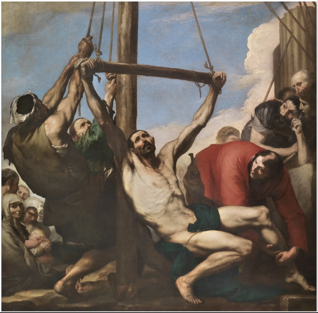 The Martyrdom of Saint Philip (1639), a painting by the Spanish artist Jusepe de Ribera (known as Lo Spagnoletto)