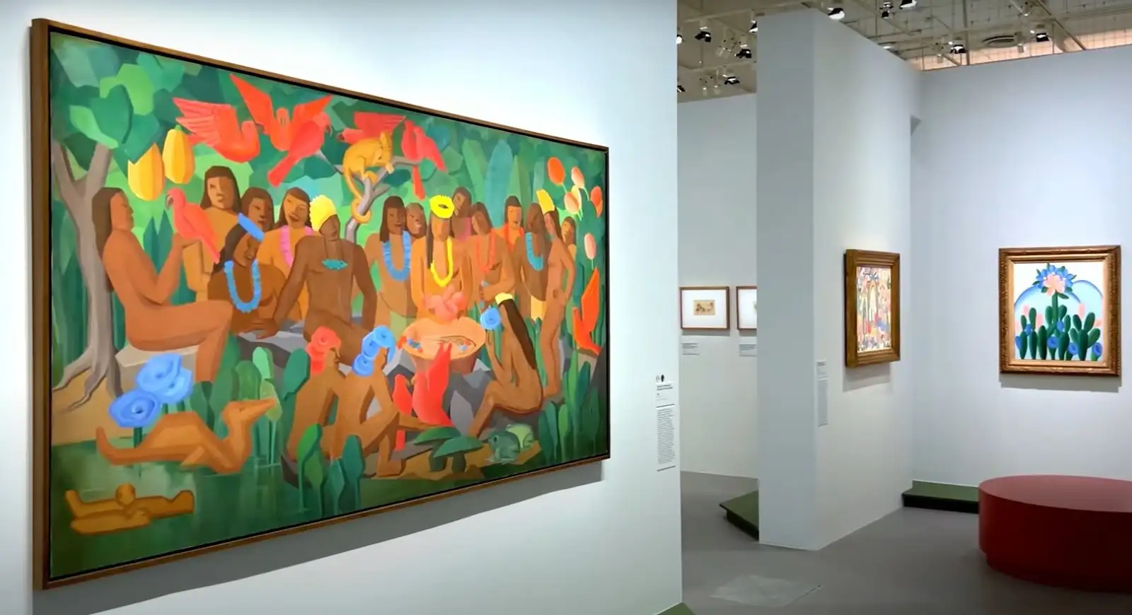the Musée du Luxembourg is hosting an exhibition on Tarsila do Amaral