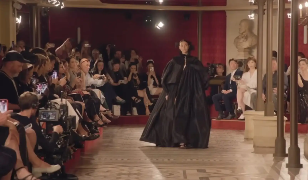 runway at the Chanel Haute Couture Fall-Winter 2024-2025 show at the Palais Garnier in Paris